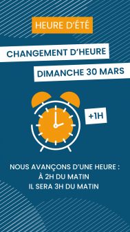 changement d'heure