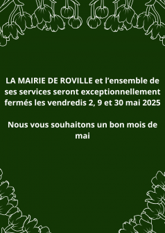 fermeture mairie